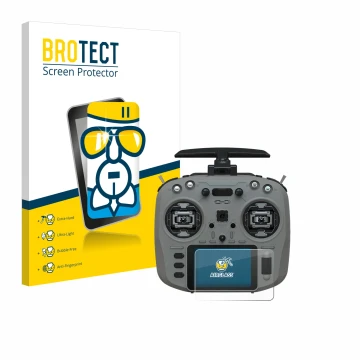 Parte frontal de un envase de producto con el logotipo de la marca BROTECT. Al lado se muestra el dispositivo Jumper T15 con s