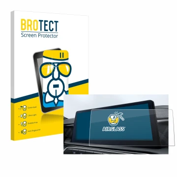 Parte frontal de un envase de producto con el logotipo de la marca BROTECT. Al lado se muestra el dispositivo MG3 Hybrid Hybri