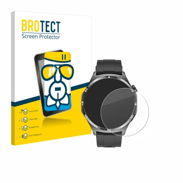 Parte frontal de un envase de producto con el logotipo de la marca BROTECT. Al lado se muestra el dispositivo Marsyu MT300 1.4