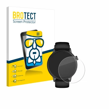 Parte frontal de un envase de producto con el logotipo de la marca BROTECT. Al lado se muestra el dispositivo YYKY ET470 1.4