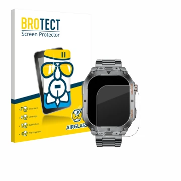 Parte frontal de un envase de producto con el logotipo de la marca BROTECT. Al lado se muestra el dispositivo Esfoe ZC-EF9-A 2