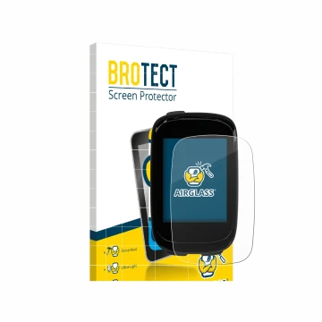 Parte frontal de un envase de producto con el logotipo de la marca BROTECT. Al lado se muestra el dispositivo Decathlon Van Ry