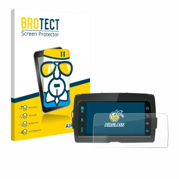 Parte frontal de un envase de producto con el logotipo de la marca BROTECT. Al lado se muestra el dispositivo Diamond Audio MS