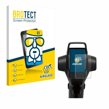 Parte frontal de un envase de producto con el logotipo de la marca BROTECT. Al lado se muestra el dispositivo Segway GT3 Pro c