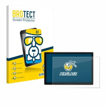 Parte frontal de un envase de producto con el logotipo de la marca BROTECT. Al lado se muestra el dispositivo Antemper D115 10