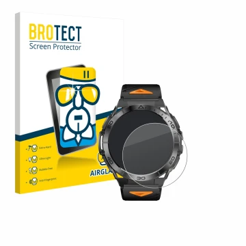 Parte frontal de un envase de producto con el logotipo de la marca BROTECT. Al lado se muestra el dispositivo Rogbid Titan K c