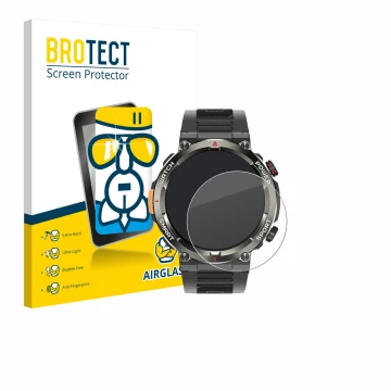 Parte frontal de un envase de producto con el logotipo de la marca BROTECT. Al lado se muestra el dispositivo Iowodo W50 Pro 1