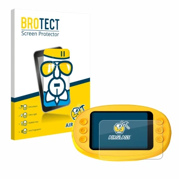 Parte frontal de un envase de producto con el logotipo de la marca BROTECT. Al lado se muestra el dispositivo Ashfly inskam 38