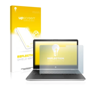 Parte frontal de un envase de producto con el logotipo de la marca upscreen. Al lado se muestra el dispositivo Uniden SDS100E 