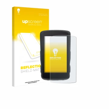 Parte frontal de un envase de producto con el logotipo de la marca upscreen. Al lado se muestra el dispositivo Hammerhead Karo