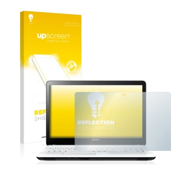 Parte frontal de un envase de producto con el logotipo de la marca upscreen. Al lado se muestra el dispositivo Philips 24BDL41
