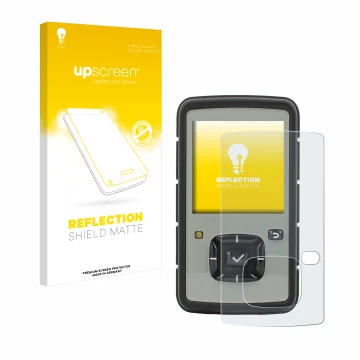 Parte frontal de un envase de producto con el logotipo de la marca upscreen. Al lado se muestra el dispositivo TPL Birdy Slim 