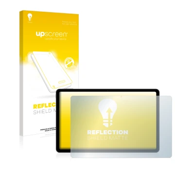 Parte frontal de un envase de producto con el logotipo de la marca upscreen. Al lado se muestra el dispositivo Xiaomi Redmi Pa