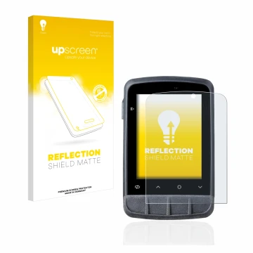 Parte frontal de un envase de producto con el logotipo de la marca upscreen. Al lado se muestra el dispositivo Giant Dash L200