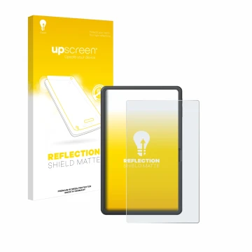 Parte frontal de un envase de producto con el logotipo de la marca upscreen. Al lado se muestra el dispositivo SGIN T12S 11.97