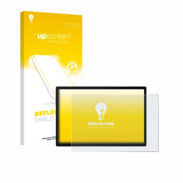 Parte frontal de un envase de producto con el logotipo de la marca upscreen. Al lado se muestra el dispositivo Meswao MES-B2 1