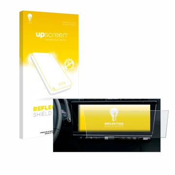 Parte frontal de un envase de producto con el logotipo de la marca upscreen. Al lado se muestra el dispositivo DS 7 Facelift (