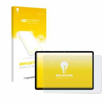 Parte frontal de un envase de producto con el logotipo de la marca upscreen. Al lado se muestra el dispositivo ZIOVO Z128 11