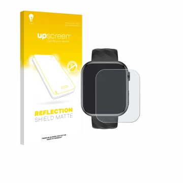 Parte frontal de un envase de producto con el logotipo de la marca upscreen. Al lado se muestra el dispositivo Lgnitek MT500 1