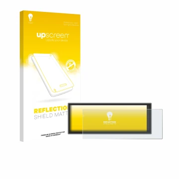 Parte frontal de un envase de producto con el logotipo de la marca upscreen. Al lado se muestra el dispositivo Carpuride Carpl