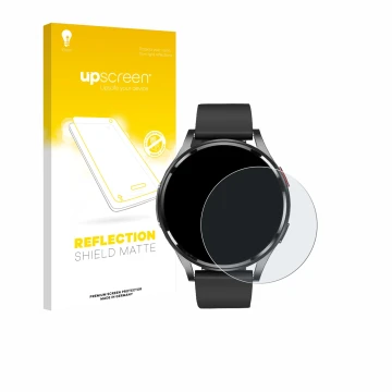 Parte frontal de un envase de producto con el logotipo de la marca upscreen. Al lado se muestra el dispositivo Lgnitek GE30-H 