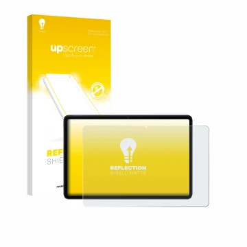Parte frontal de un envase de producto con el logotipo de la marca upscreen. Al lado se muestra el dispositivo Xiaomi Redmi Pa
