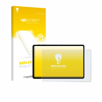 Parte frontal de un envase de producto con el logotipo de la marca upscreen. Al lado se muestra el dispositivo UJJ U7 11