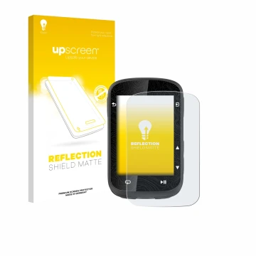 Parte frontal de un envase de producto con el logotipo de la marca upscreen. Al lado se muestra el dispositivo CooSpo CS600-BK