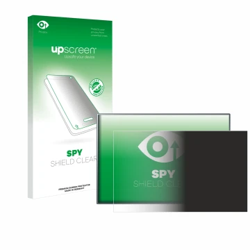 Parte frontal de un envase de producto con el logotipo de la marca upscreen. Al lado se muestra el dispositivo Siemens Simatic