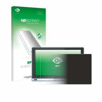 Parte frontal de un envase de producto con el logotipo de la marca upscreen. Al lado se muestra el dispositivo Higole Gole 1 P