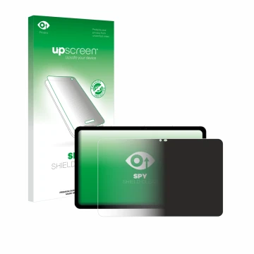 Parte frontal de un envase de producto con el logotipo de la marca upscreen. Al lado se muestra el dispositivo Peaq PET 10980-