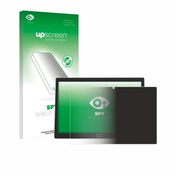 Parte frontal de un envase de producto con el logotipo de la marca upscreen. Al lado se muestra el dispositivo Zonko K118 con 