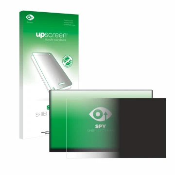 Parte frontal de un envase de producto con el logotipo de la marca upscreen. Al lado se muestra el dispositivo Verbatim PMT-14
