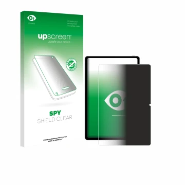 Parte frontal de un envase de producto con el logotipo de la marca upscreen. Al lado se muestra el dispositivo Xiaomi Redmi Pa