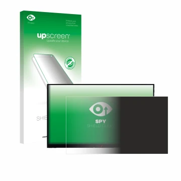 Parte frontal de un envase de producto con el logotipo de la marca upscreen. Al lado se muestra el dispositivo Verbatim PMT-15