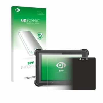 Parte frontal de un envase de producto con el logotipo de la marca upscreen. Al lado se muestra el dispositivo MSI ND52 con su