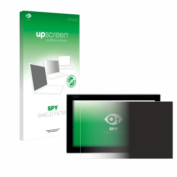 Parte frontal de un envase de producto con el logotipo de la marca upscreen. Al lado se muestra el dispositivo Siemens Simatic