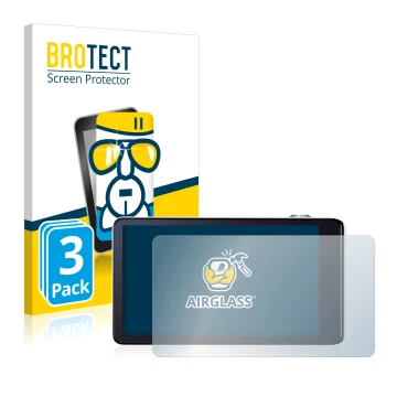 Parte frontal de un envase de producto con el logotipo de la marca BROTECT. Al lado se muestra el dispositivo Samsung Galaxy C