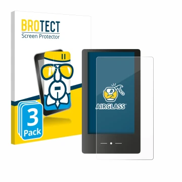 Parte frontal de un envase de producto con el logotipo de la marca BROTECT. Al lado se muestra el dispositivo REINER SCT timeC