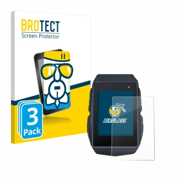 Parte frontal de un envase de producto con el logotipo de la marca BROTECT. Al lado se muestra el dispositivo Sigma ROX 11.1 E