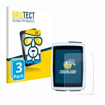 Parte frontal de un envase de producto con el logotipo de la marca BROTECT. Al lado se muestra el dispositivo Sigma BC 12.0 WL