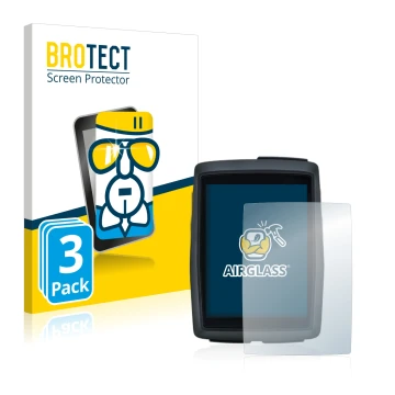 Parte frontal de un envase de producto con el logotipo de la marca BROTECT. Al lado se muestra el dispositivo Sigma BC 14.0 WL