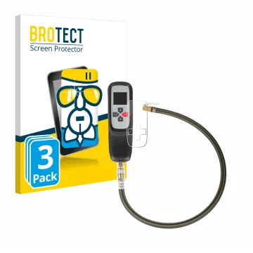 Parte frontal de un envase de producto con el logotipo de la marca BROTECT. Al lado se muestra el dispositivo Bartec TAP 100 /