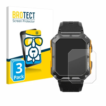 Parte frontal de un envase de producto con el logotipo de la marca BROTECT. Al lado se muestra el dispositivo Njord Gear The I