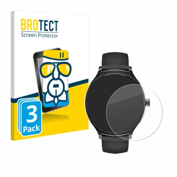 Parte frontal de un envase de producto con el logotipo de la marca BROTECT. Al lado se muestra el dispositivo Pireware Harmony