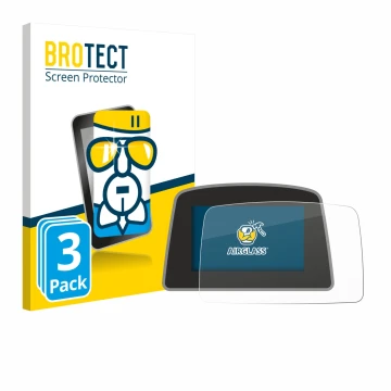 Parte frontal de un envase de producto con el logotipo de la marca BROTECT. Al lado se muestra el dispositivo PowaKaddy C2i co