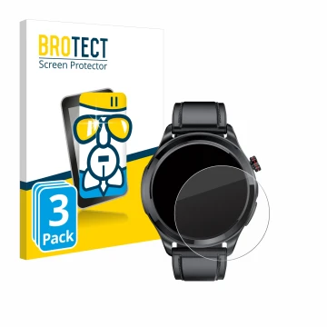 Parte frontal de un envase de producto con el logotipo de la marca BROTECT. Al lado se muestra el dispositivo Kardena Care Pro