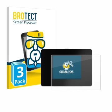 Parte frontal de un envase de producto con el logotipo de la marca BROTECT. Al lado se muestra el dispositivo REINER SCT Authe