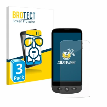 Parte frontal de un envase de producto con el logotipo de la marca BROTECT. Al lado se muestra el dispositivo Swissvoice S510-