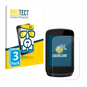 Parte frontal de un envase de producto con el logotipo de la marca BROTECT. Al lado se muestra el dispositivo Magene C606 con 